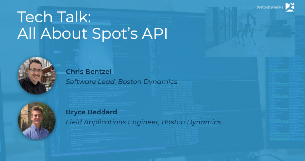 Tech Talk: All about Spot's API